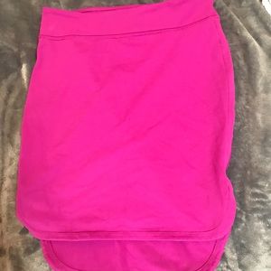 Lululemon high-low mini skirt